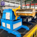 10 tons hydraulic decoiler with coil car